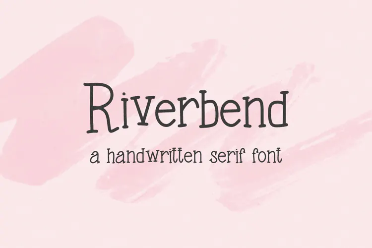 Riverbend Serif Font