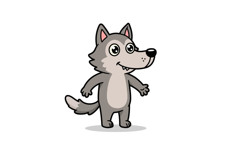 Wolf Vector Image 2