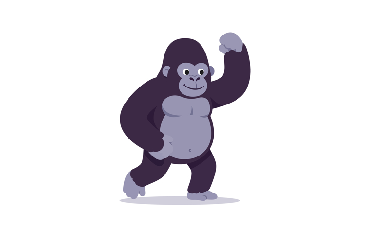 Gorilla Vector Image 12