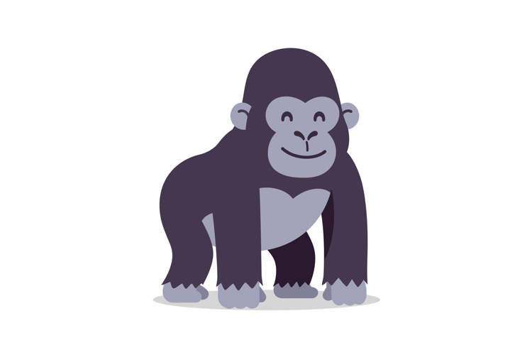 Gorilla Vector Image 11