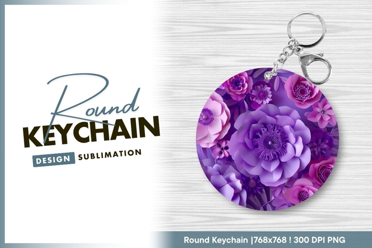 Purple Flower Clipart Image 7