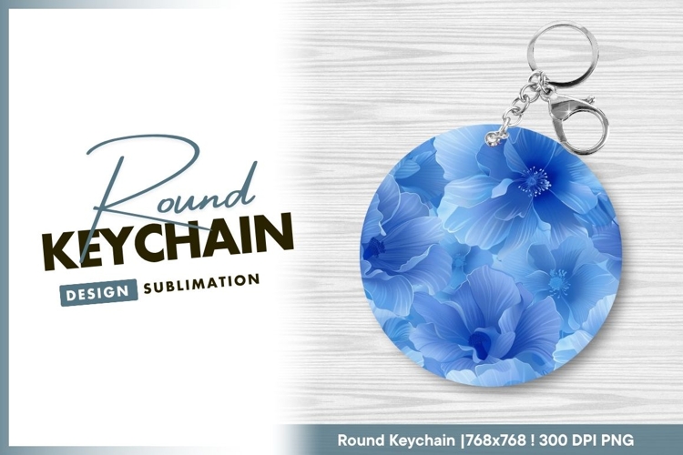 Blue Flowers Clipart Image 17