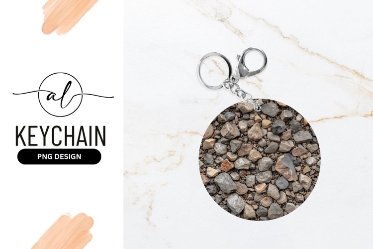 Close Up of Various Sized Rocks and Pebbles in a Circular