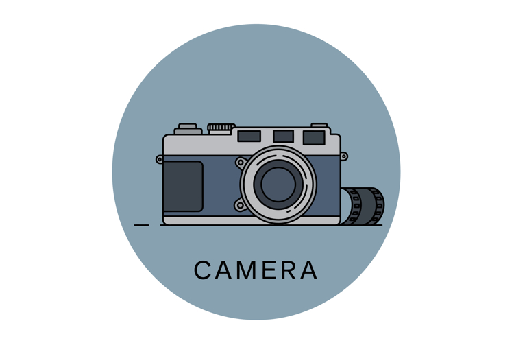 Camera Lens Clipart Image 4