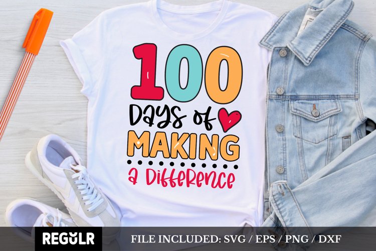 100 Days SVGs Image 19