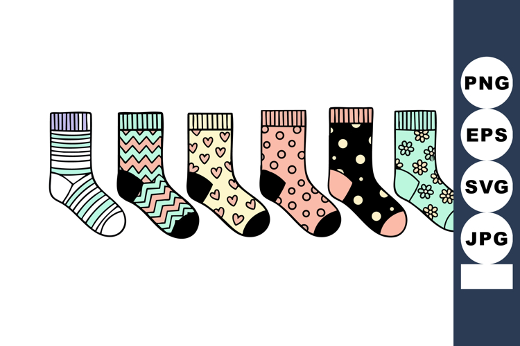 Socks Clipart