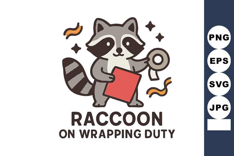 Raccoon Clipart Image 12