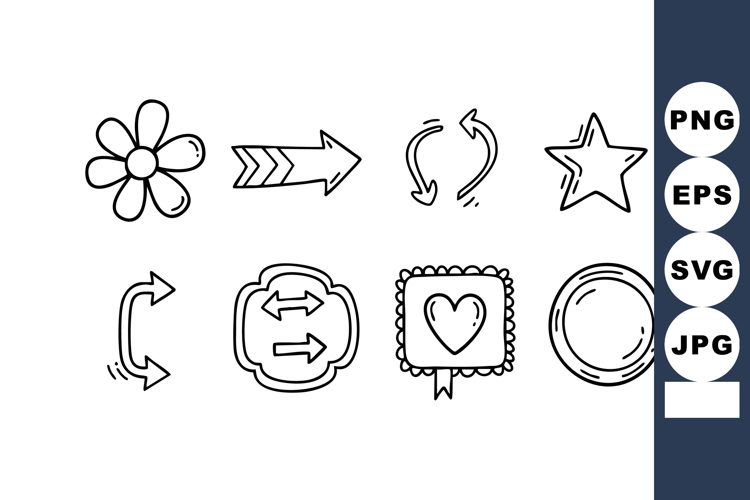 Star Outline Clipart Image 6