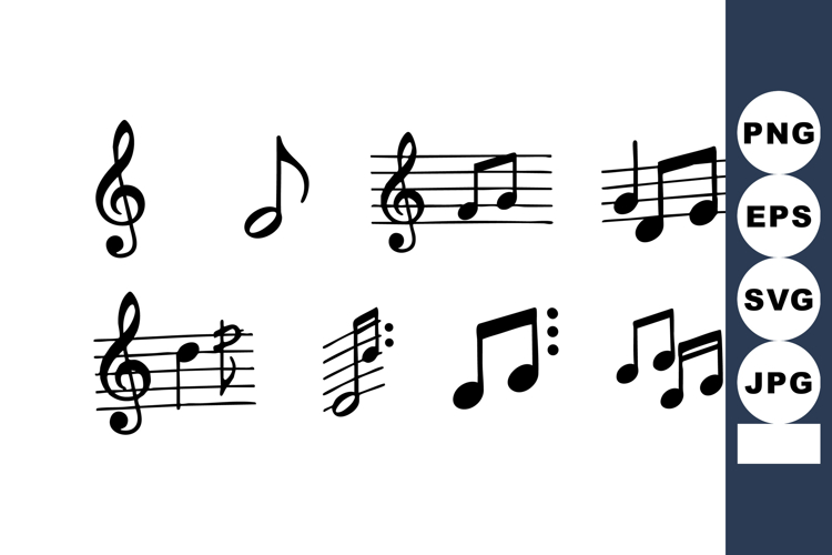 Music Notes Clipart Image 7