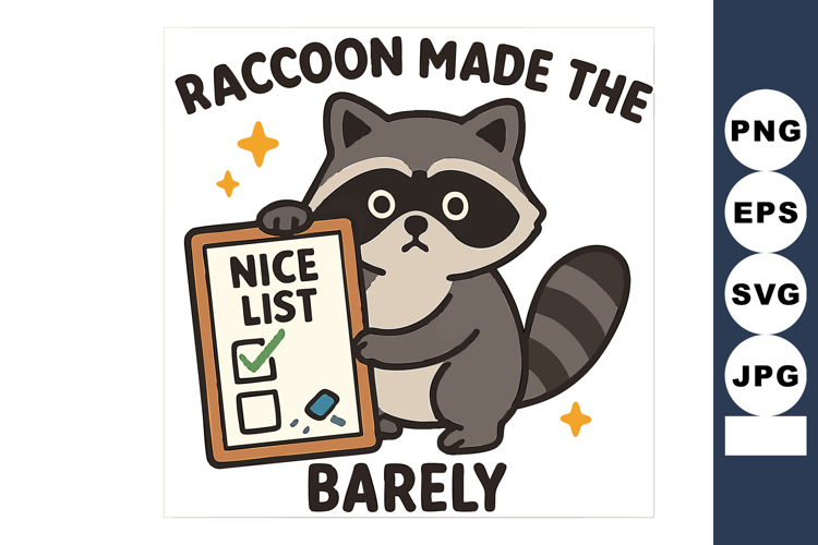 Raccoon Clipart Image 16
