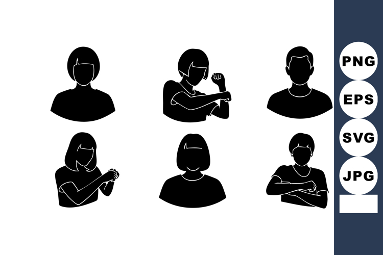 Arm Silhouette Image 6