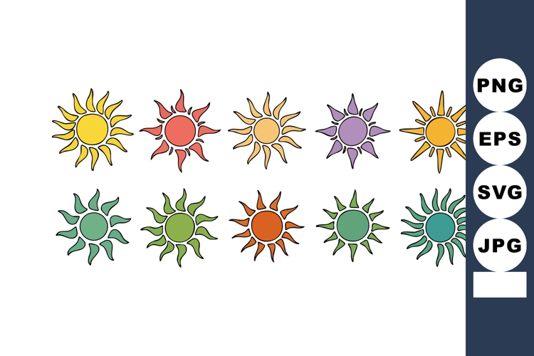 Sun Vector Image 10