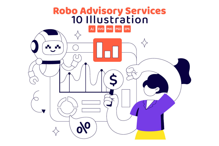 10 Robo Advisory Services Illustration