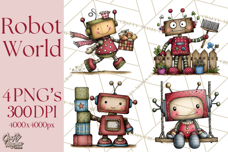 Robots Clipart Image 23