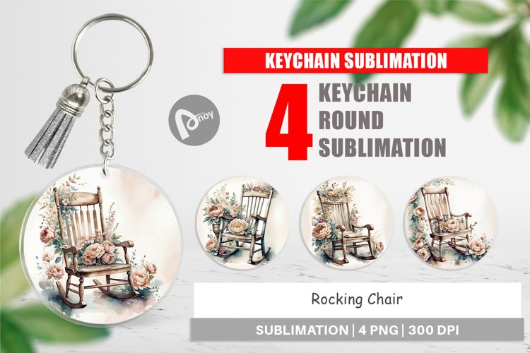 Rocking Chair Clipart Image 7