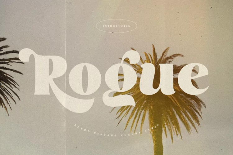 Rogue - Retro Vintage Classy Serif