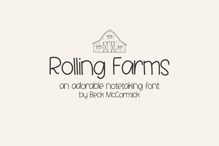 Rolling Farms Sans