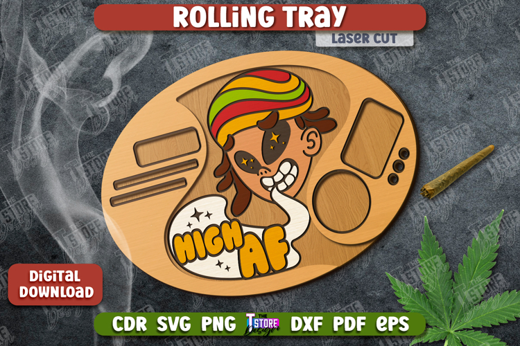 Rolling Tray Svg Image 17