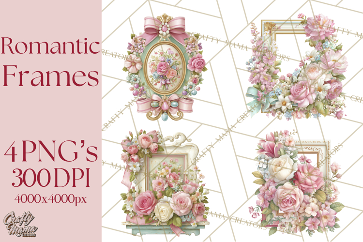  Vintage Frame Clipart Image 4