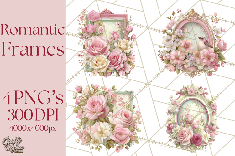  Vintage Frame Clipart Image 5