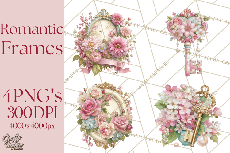  Vintage Frame Clipart Image 7