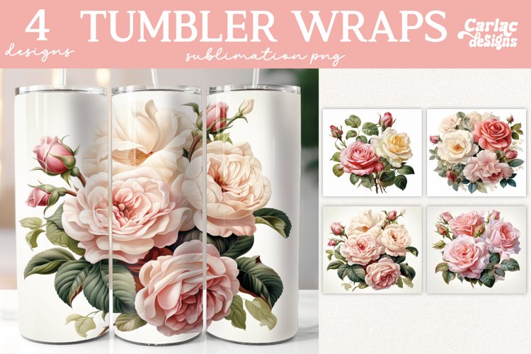 Sublimation Tumbler Wraps