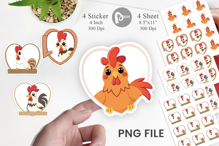 Rooster Clipart Image 20