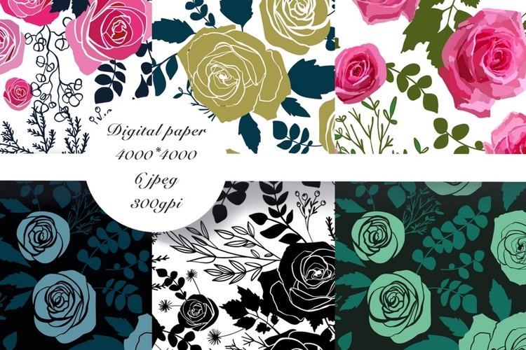 Floral Seamless Pattern Image 11