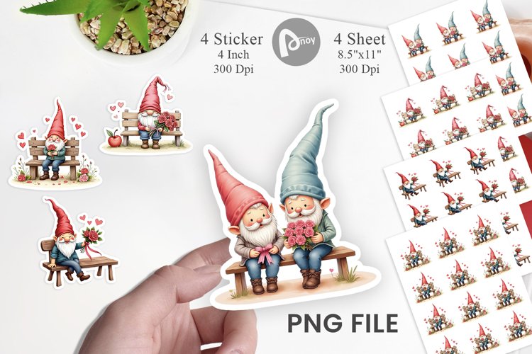 Valentine Gnome Png Image 24