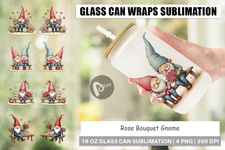 Valentine Gnome Clipart Image 15