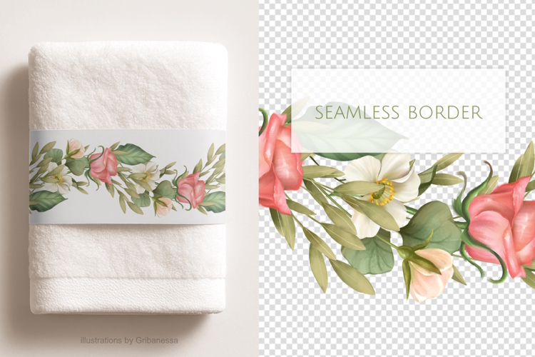 Rose Border Png Image 13