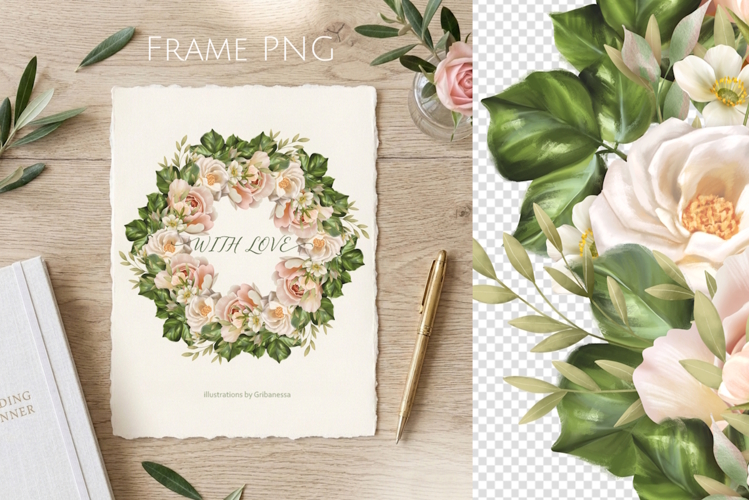 Roses Clipart Image 8