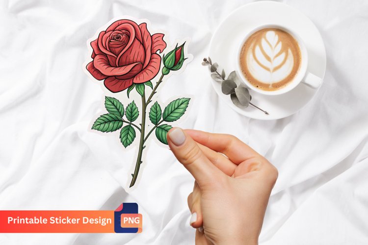 Red Rose Clipart Image 8