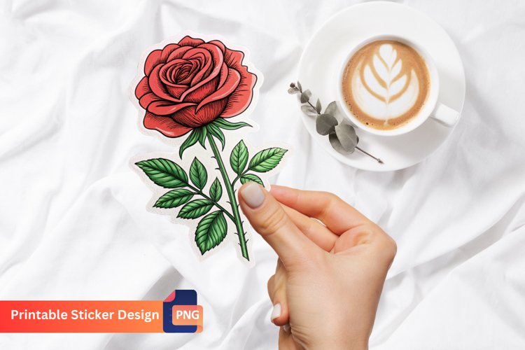 Red Rose Clipart Image 6