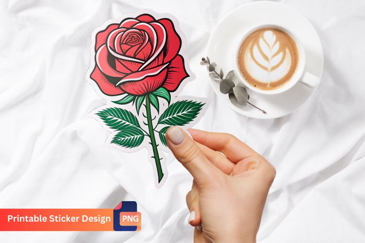 Red Rose Clipart Image 3