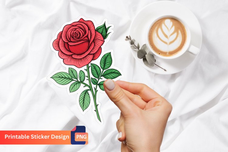 Red Rose Clipart Image 2