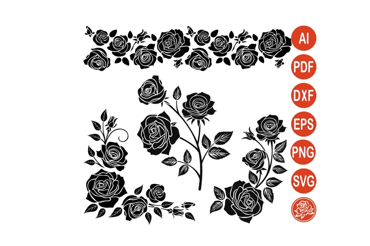 Rose Vector SVGs Image 2