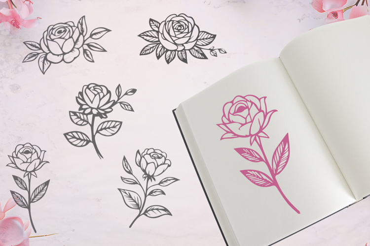 Roses Collection SVG