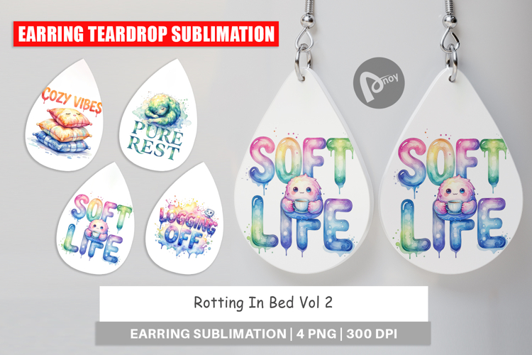 Sublimation Earring Designs Image 8