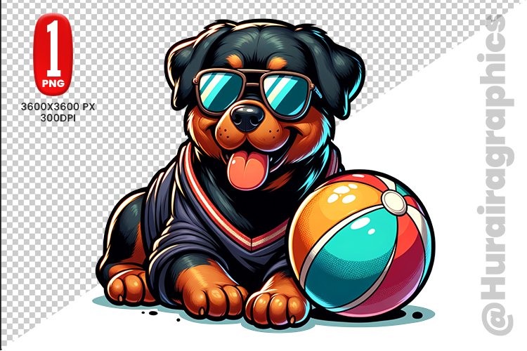 Rottweiler Clipart Image 18