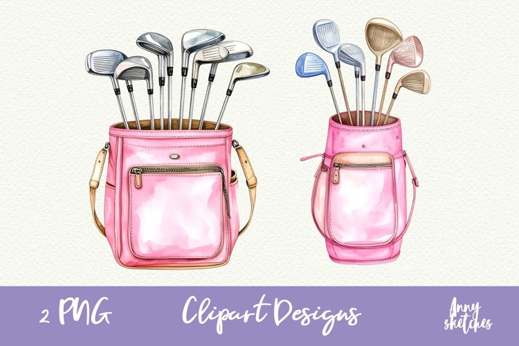 Golf Bag Clipart