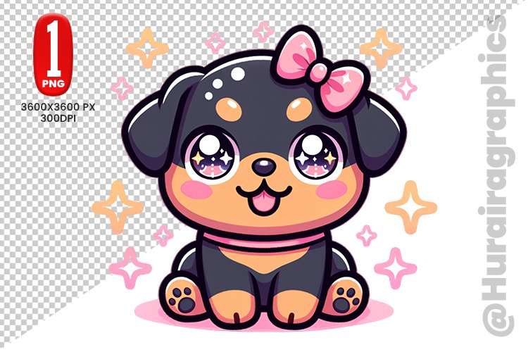 Rottweiler Clipart Image 17