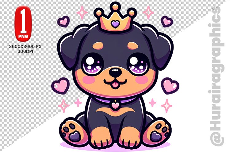 Rottweiler Clipart Image 10