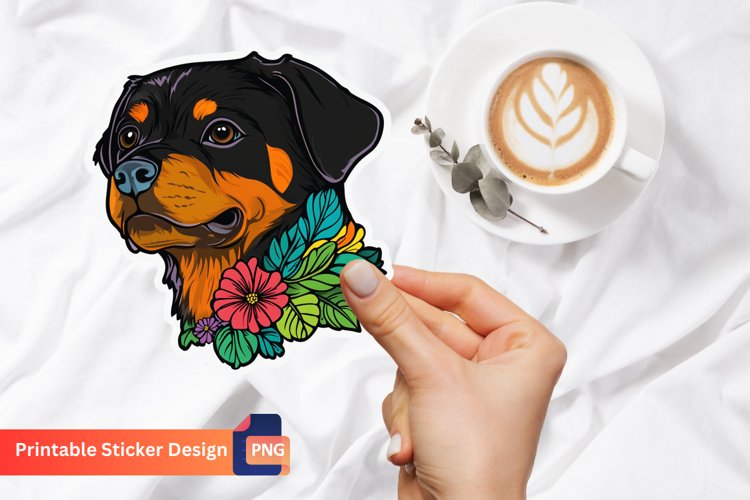 Rottweiler Clipart Image 5