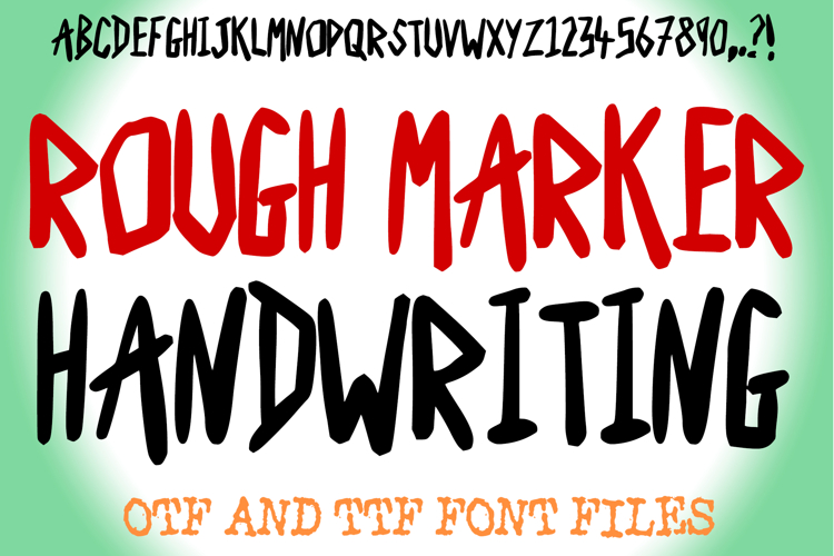 Bold Typeface Image 21