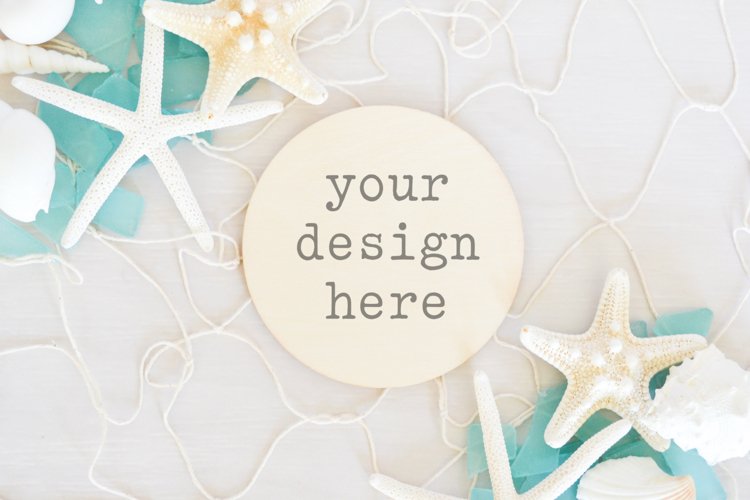 Coaster Mockup| Stock Photo| Flat Lay|Kitchen Mockup