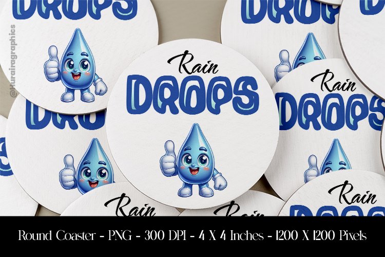 Rain Drops Clipart Image 18