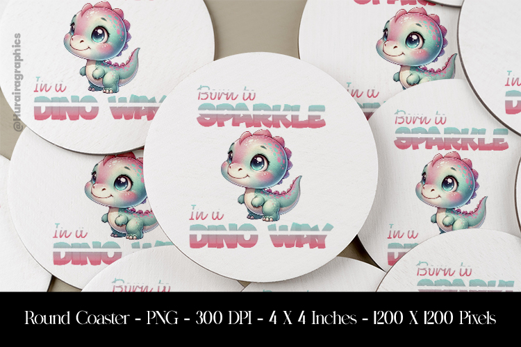Cute Dinosaur Clipart Image 9