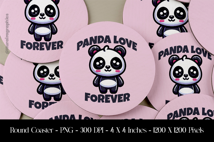 Cute Panda Clipart Image 11