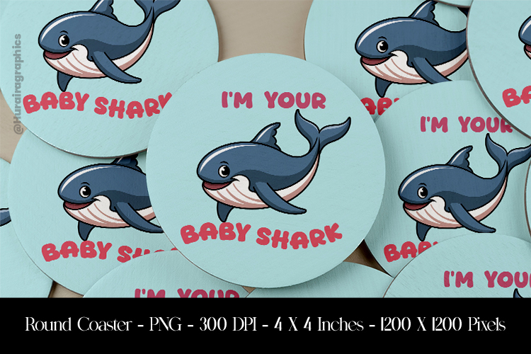 Baby Shark Clipart Image 9